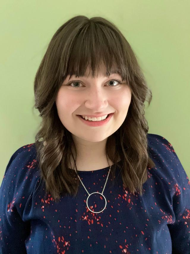 Headshot of Megan Kruzinski the 2021-2022 recipient of the SNVC Scholarship award 