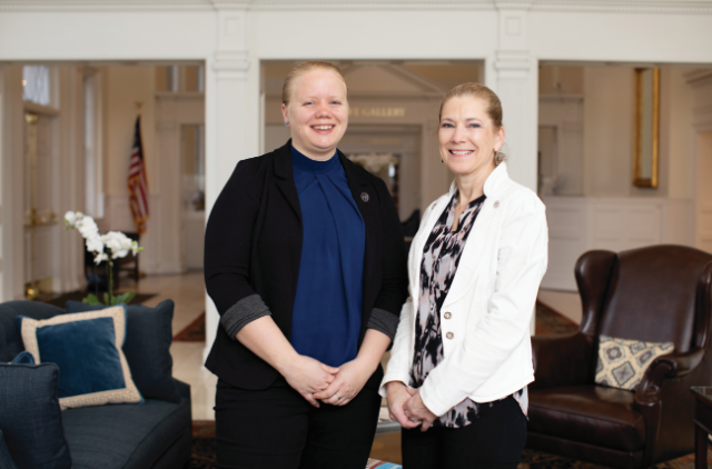 Dr. JoEllen Pederson (left) and Dr. Lee Bidwell are wrapping up a three-year research project that involved more than 80 students.