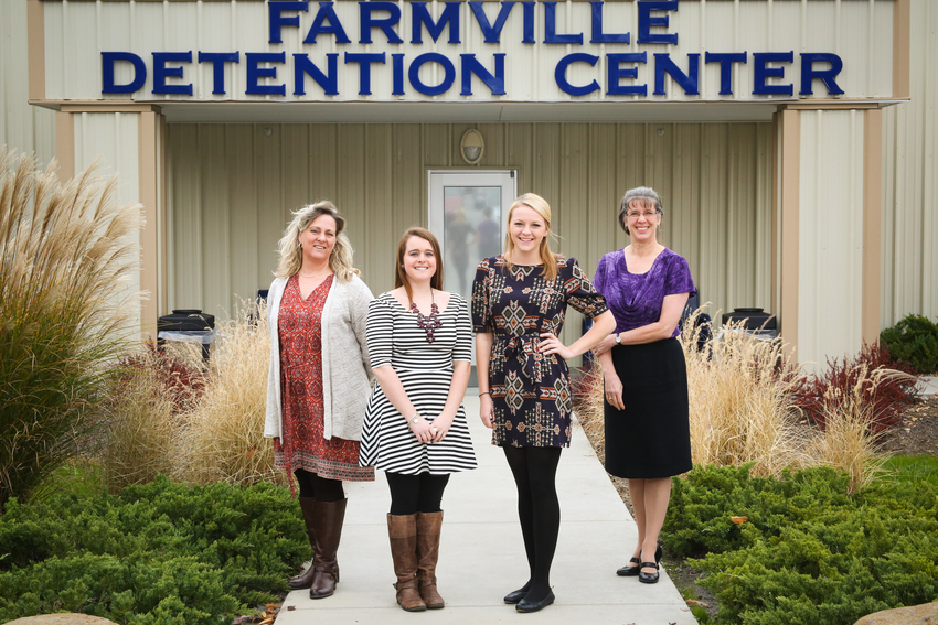 Students and Professors at the Farmville Detention Center