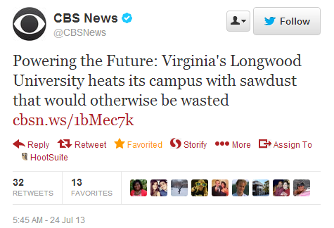 CBS News Tweet: 
