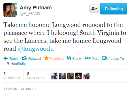 Tweet by Amy Putnam: 