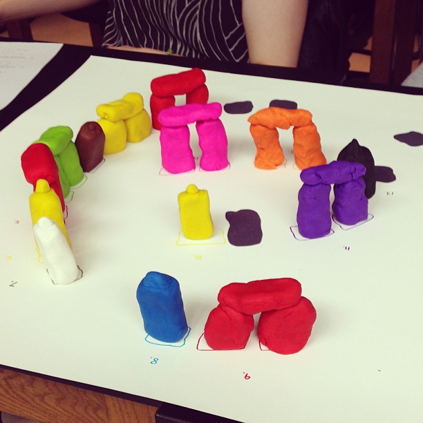 Play-Doh Stonehenge