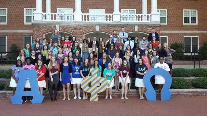 Longwood’s Alpha Alpha Omicron chapter of the national co-ed service fraternity Alpha Phi Omega