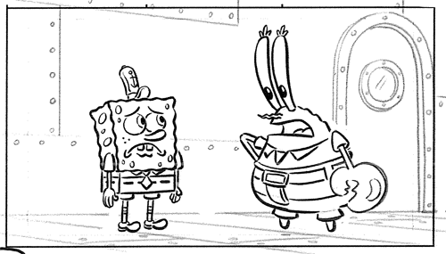 Spongebob Storyboard