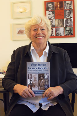 Joann Buckley ’66 is the co-author of African American Doctors of WorldWar I:The Lives of 104 Volunteers