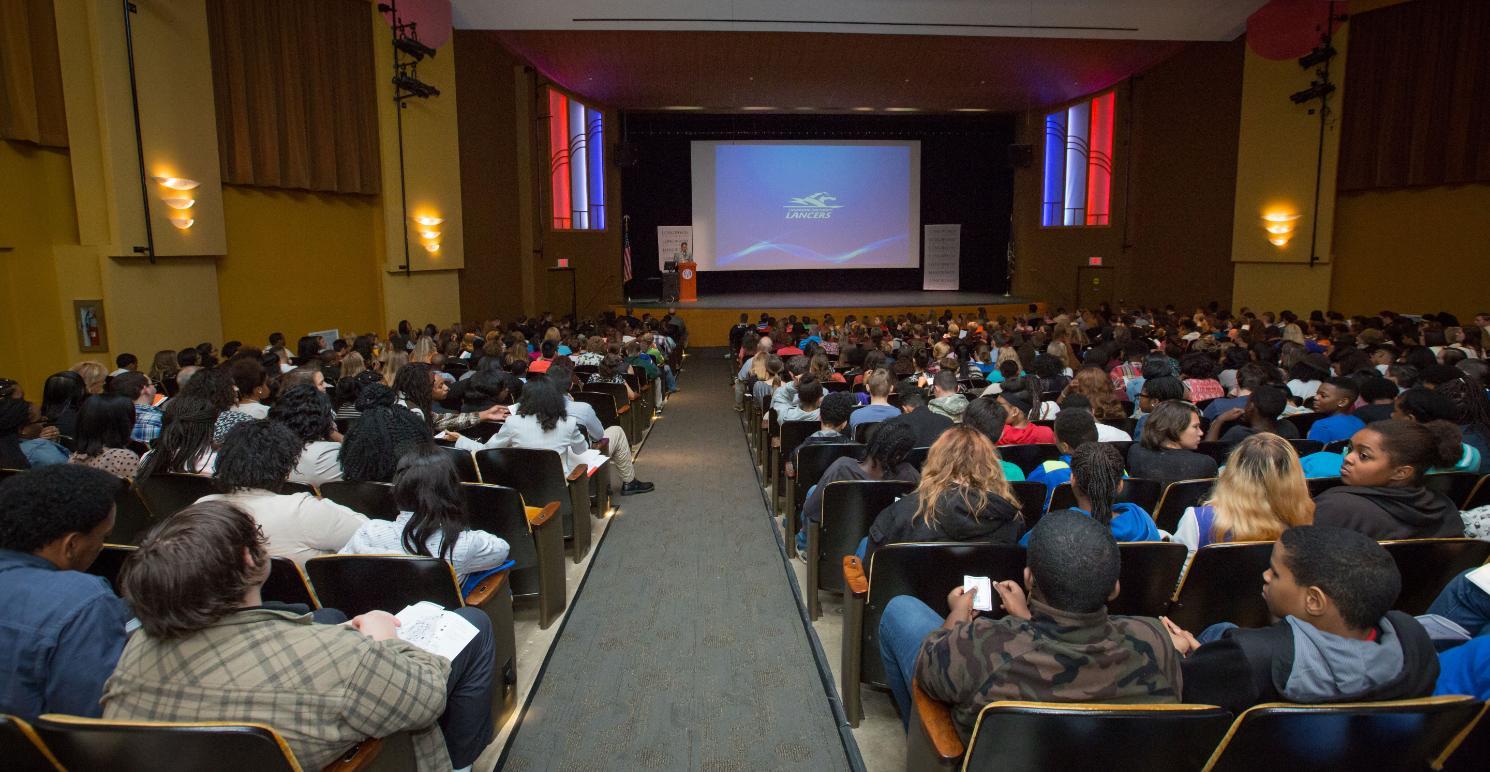 The 2016 Citizenship Summit brought more the 600 middle and high school students to campus