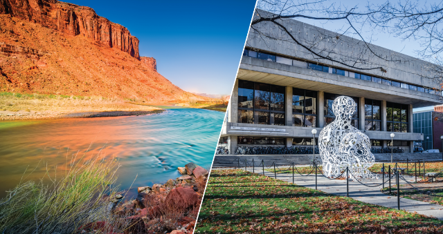 Two new Brock Experiences will take Longwood students to Boston and the Colorado River to study how the arts shape a community and who has valuable access to water.
