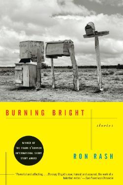 Cover of Ron Rash’s novel Burning Bright